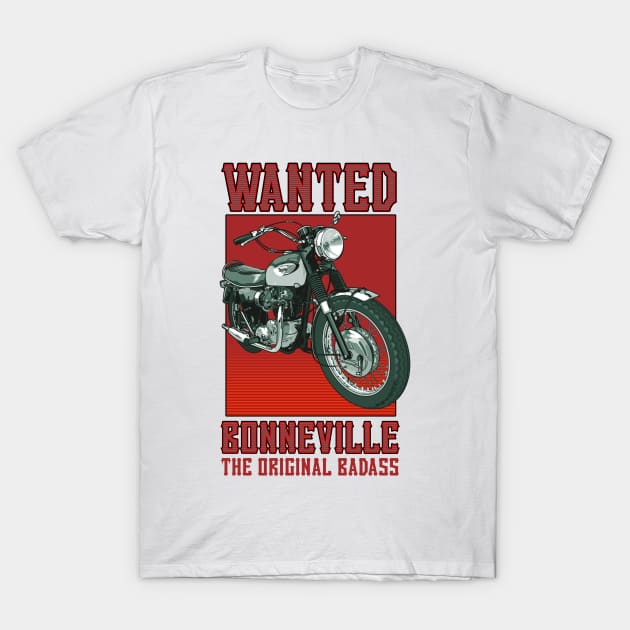 Triumph Bonneville T-Shirt by Limey_57